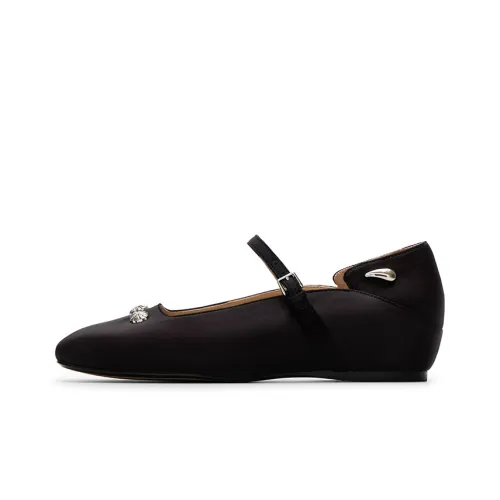 AJOY SAHU Женские повседневные туфли Low Top Черные Женские