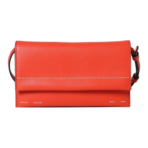 PROENZA SCHOULER Сумка через плечо из телячьей кожи женская ярко-оранжевая