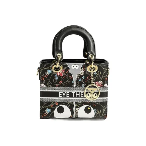 EYE THEME ПУ (полиуретан) Сумка через плечо Сумка Женская Черный Белый Абрикос Красный