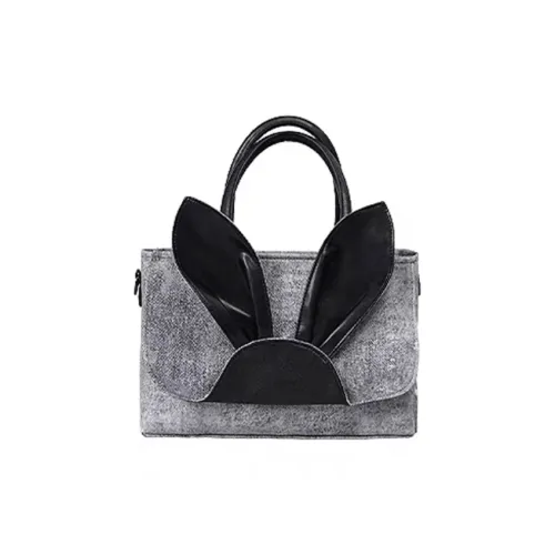 Rebirth Холст Кролик Сумка Холст Сумка Сумка Тоут Сумка Большая Женская HEY Кролик