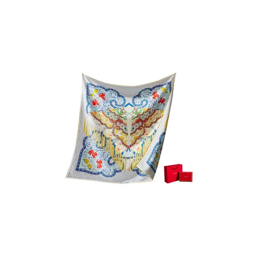 WENSLI Шелковые шарфы для женщин