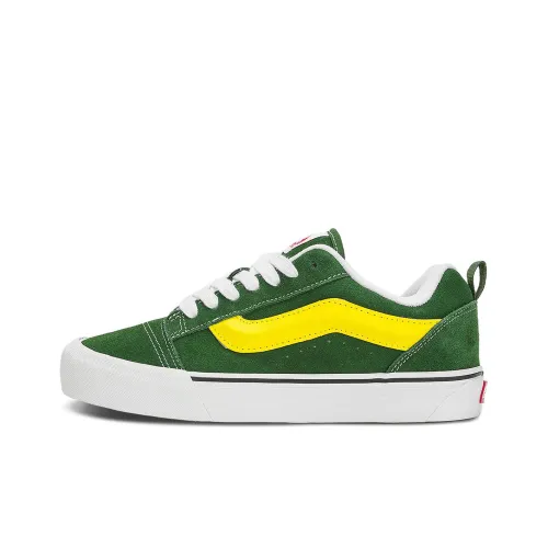 VANS Knu Skool Low Топ Скейтборд Кроссовки Унисекс Зеленый