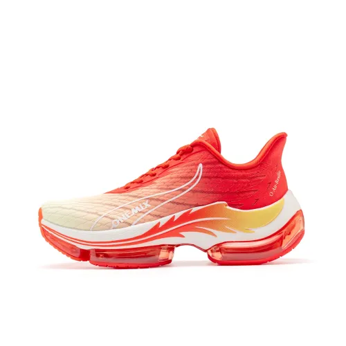 ONEMIX Fire Phoenix Беговые кроссовки Низкий Топ VIBRANT Красный Унисекс