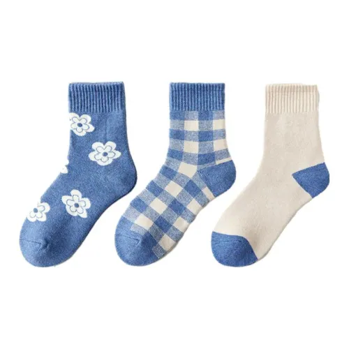 Caramella Высокие носки Женские 3 упаковки смешанные цвета