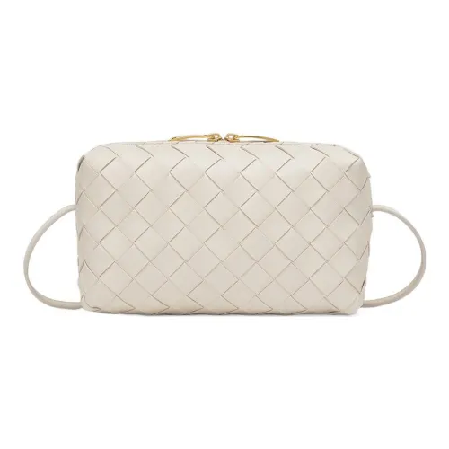 Bottega Veneta Овечья кожа Сумка через плечо Сумка на плечо Женская Белая