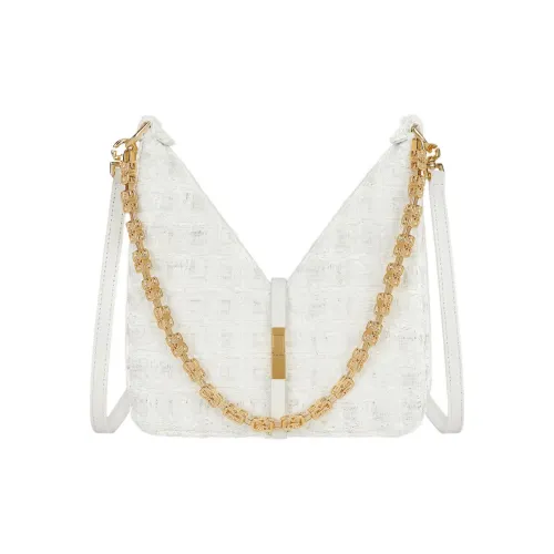 Givenchy Cut out Твид Сумка через плечо Сумка на плечо Женская Айвори Белый