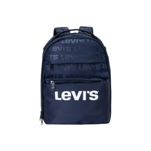 Levi's Полиэстер Рюкзак Стандартный Унисекс Темный Индиго