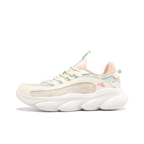 361° Spirit Fox SE Slip-resistant Abrasion-resistant Lightweight Low-Top Running Shoes Women's Pink