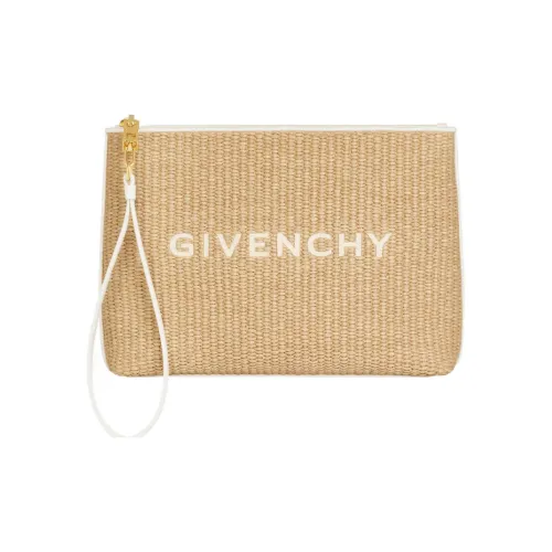 Givenchy Полиамид Клатч Кошелек Большой Женский Естественный