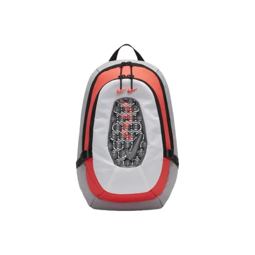 nike Полиэстер Рюкзак Стандартный Унисекс Серый Оранжевый