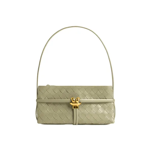 Bottega Veneta Овечья кожа Сумка через плечо Женская Травертин