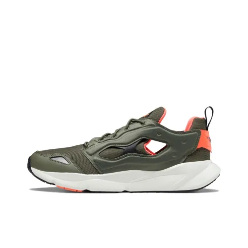 Reebok Furylite 95 Low Топ Спортивная Повседневная Обувь Унисекс Армейский Зеленый