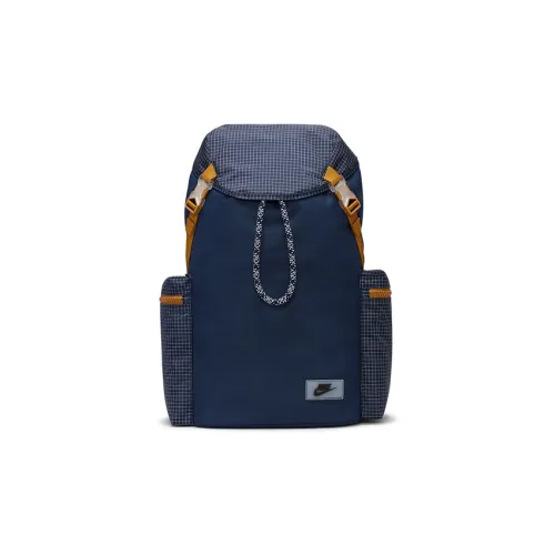Nike Heritage Ткань Рюкзак Стандартный Унисекс Темно-синий