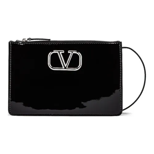 Valentino Лак Кожаная Сумка через плечо Женская