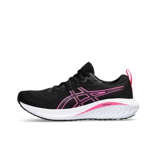 Asics Гель Excite 10 Low Топ Беговые кроссовки Женские Черно-розовый