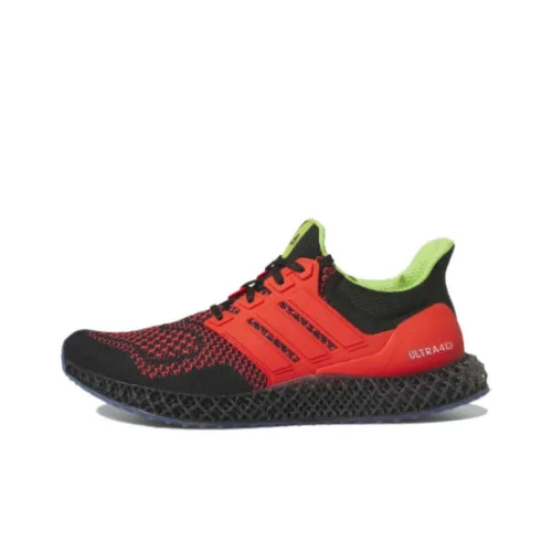 Adidas ULT Slip-resistant Abrasion-resistant Low Top Training Running Shoes Unisex Black Red Adidas ULT Противоскользящий Устойчивый к истиранию Низкий Топ Тренировочные Беговые Кроссовки Унисекс Черный Красный
