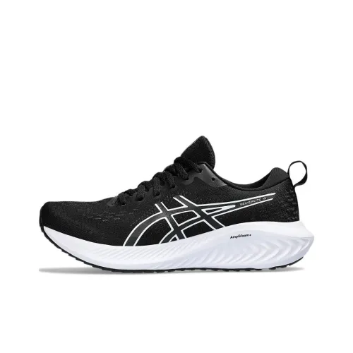 Asics Гель Excite 10 Low Топ Беговые кроссовки Женские Черный белый