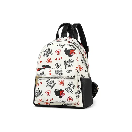 Disney Minnie Series ПУ (полиуретан) Рюкзак Стандартный Женский Многоцветный