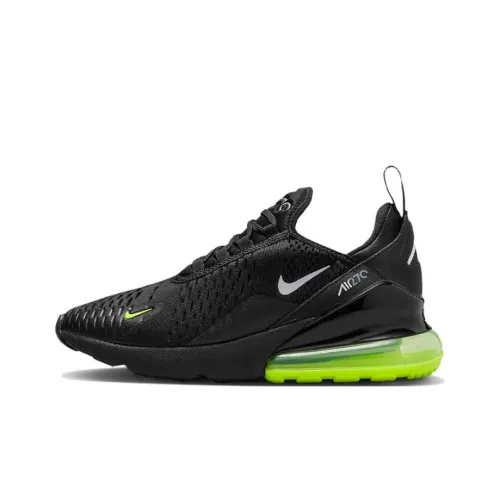 Nike Air Max 270 Low Топ Повседневная обувь Женская Черная Зеленая