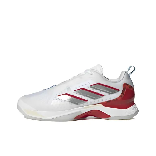 Adidas Avacourt Series Abacote Low Топ Кроссовки для тенниса Женские Белые Красные