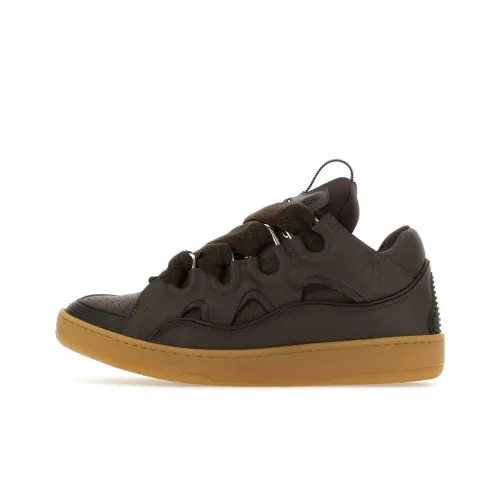 Lanvin Curb Low Топ Спорт Лайфстайл Повседневная обувь Мужской Коричневый
