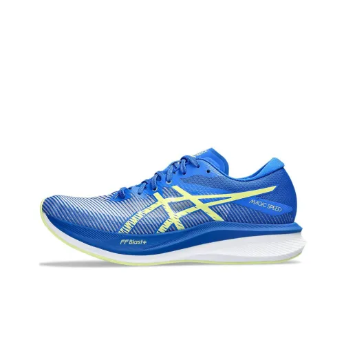 Asics Magic Speed 3,0 Low Топ Беговые кроссовки Мужской Бирюзовый Синий