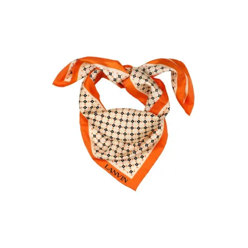Lanvin Шелковые шарфы Многоцветные Женские