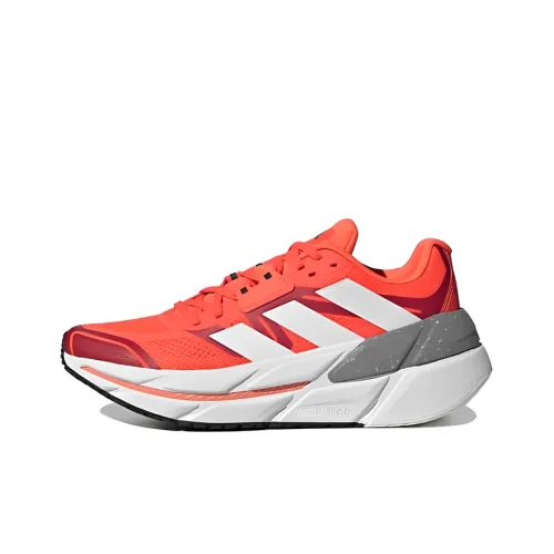 Adidas Adistar CS Slip-resistant Abrasion-resistant Low-top Беговые кроссовки Мужские Red