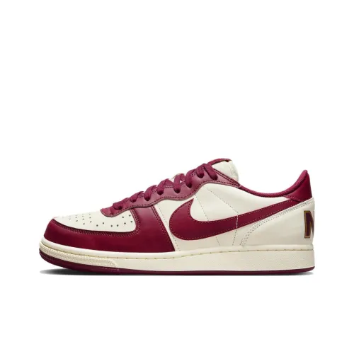 Nike Terminator Low 'NY VS. NY' Устойчивые к истиранию Дышащие Низкие Кроссовки для скейтбординга Мужские Белые и Красные