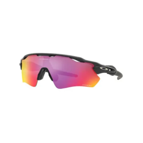 Oakley Injection Molded Нерегулярная форма Солнцезащитные очки Унисекс Черный