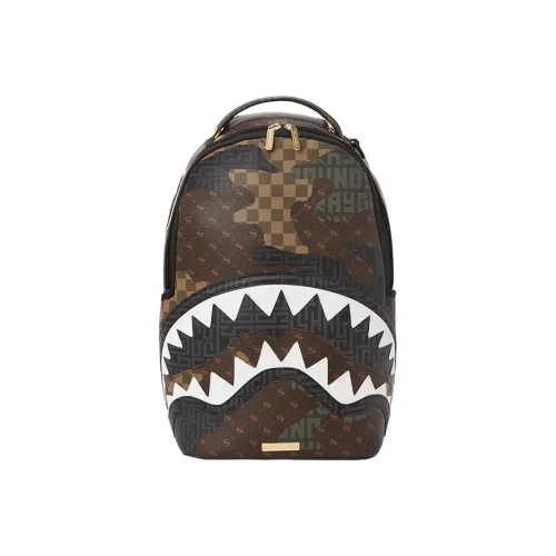 SPRAYGROUND Рюкзак из ПВХ большой унисекс армейский зеленый