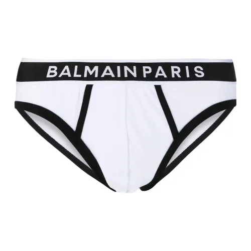 BALMAIN SS23 Трусы Мужские 1 Пачка Белые