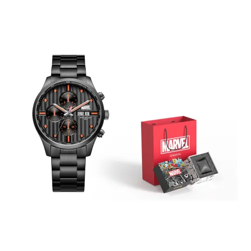 MARVEL Автоматический Механический Часы Мужские Heartstrings Collection 42мм*42мм*12,5мм Черные
