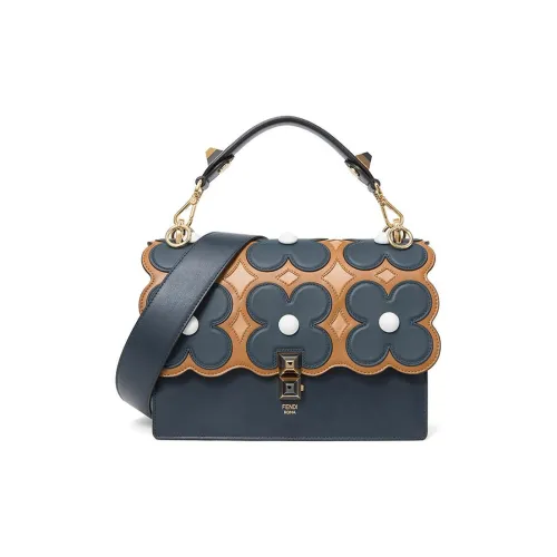 FENDI Kan I Коровья кожа Сумка Сумка через плечо Сумка через плечо Женская Синяя