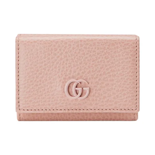 GUCCI Marmont Кожа Кошелек Женские Розовый