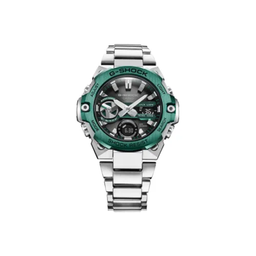 CASIO GSHOCK г Steel Collection Коробка Доступно для Покупки Солнечный Кварцевый механизм Часы Мужские Черный циферблат