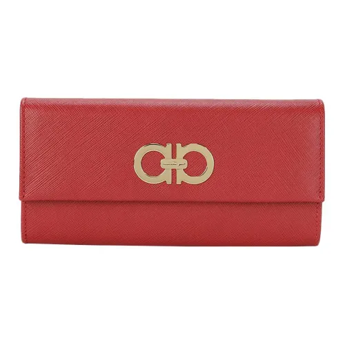 FERRAGAMO Кожа Кошелек Женские Красный