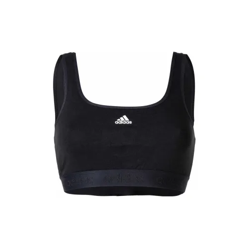Adidas Черные Женские Бюстгальтеры