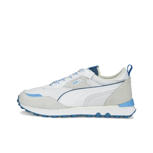 PUMA Rider FV Vacation Low Top Повседневная обувь Мужская Серый Синий