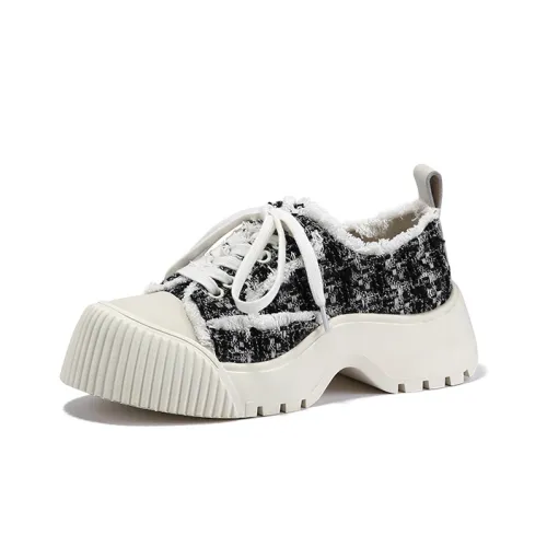 SELAIYA Платформа 5 см Женская Черная