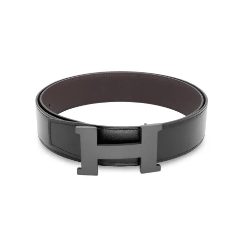 HERMES Телячья кожа Кожаные ремни Мужской Ширина 3,8 см