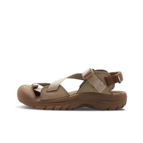 KEEN Zerraport 2 Slip-Resistant Дышащая Устойчивая к Износу Обувь для Пеших Путешествий Женская Умбра