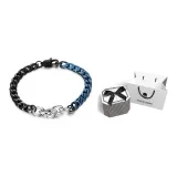 Серебряная подставка "Гусиная лапка" в подарочной коробке