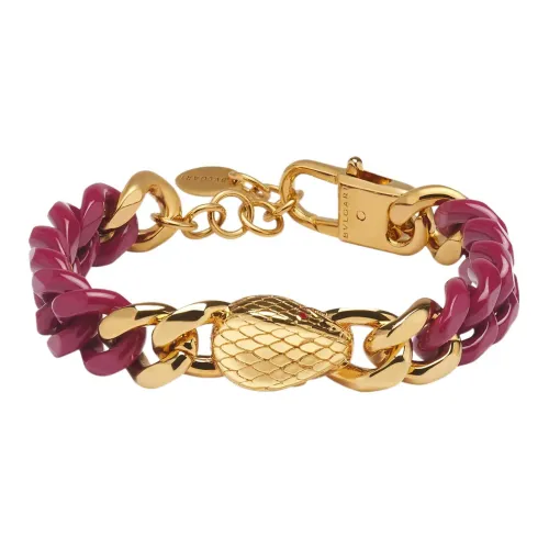 BVLGARI Serpenti Series Металл Браслеты Унисекс Красный