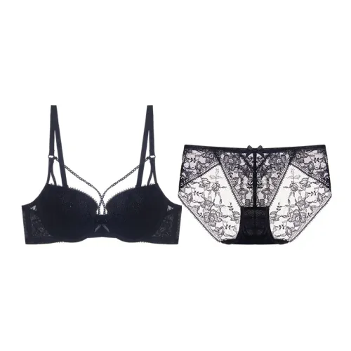 BODY STYLE Кружевной комплект бюстгальтер + трусы для женщин