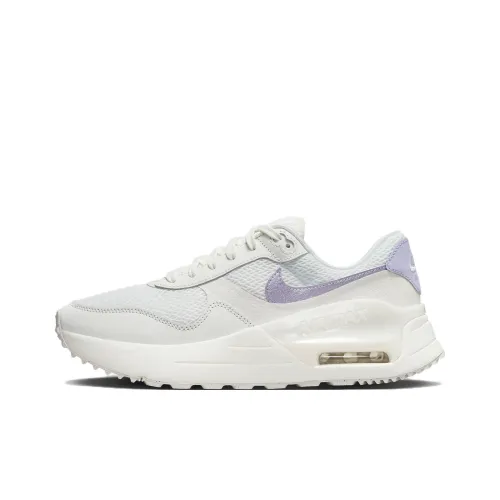 Nike Air Max SYSTM Low Топ Кэжуал Женские Белые