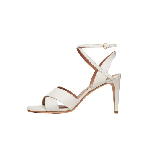RED VALENTINO One Ремень Сандалии 8,5 см Женские Белые