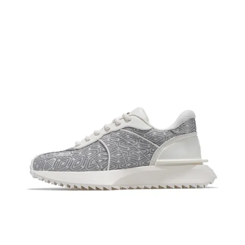 Палладий Pallavortex Jogger Slip-resistant Abrasion-resistant Low-top Беговые кроссовки Женские Светло-серый