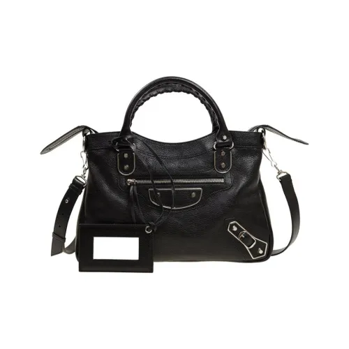 Balenciaga Sheepskin Сумка через плечо Сумка Женская Черная