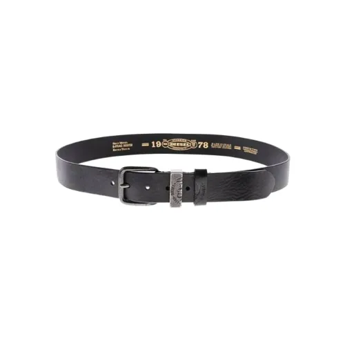 DIESEL Кожаные ремни Черный Женские